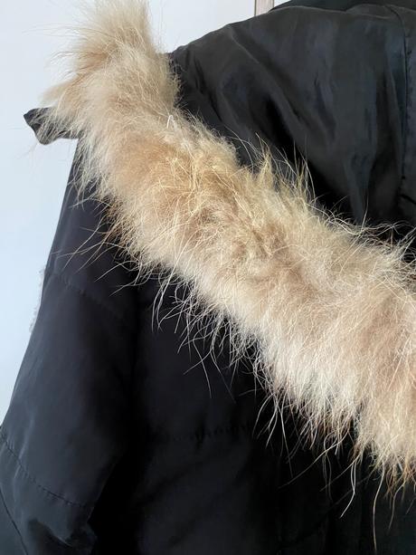 Damska paperova bunda mocler, l