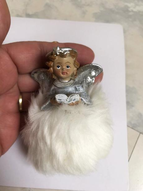 Vianočná anjelská rodina / 3 ks,