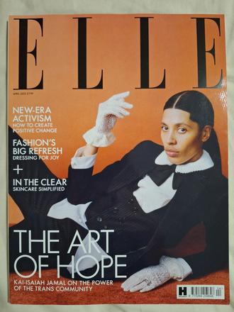 Elle uk april 2025 - kai-isaiah jamal,