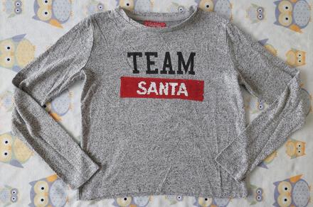 Vianočný cropptop s meniacim obrázkom veľ.146, 146