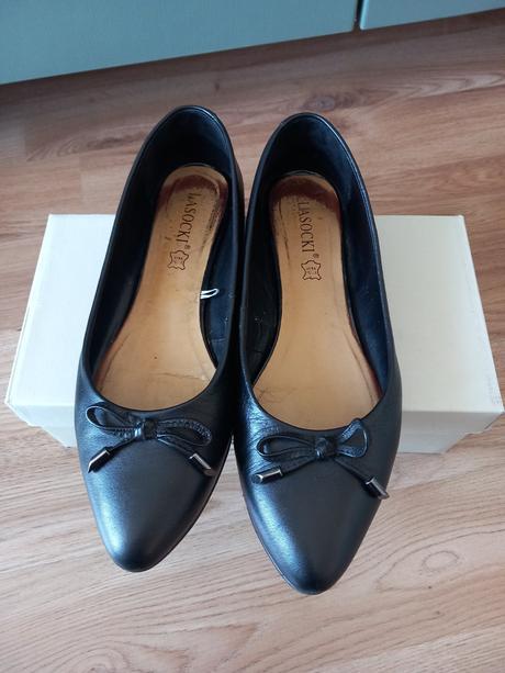Kožené balerinky lasocki 39, lasocki,39