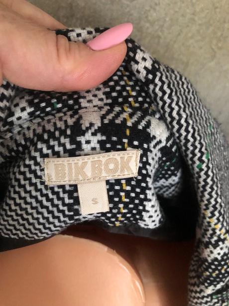 Bik bok károvaný kabatik s, s