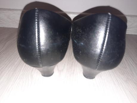 Kožené lodičky (vd 24,5 cm), deichmann,37