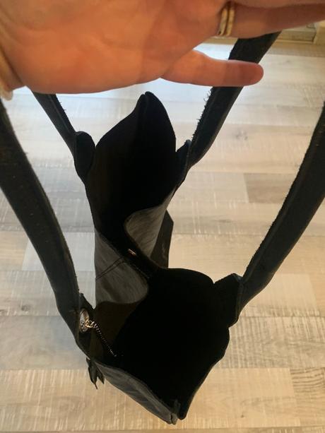 Kožená kabelka - nová,