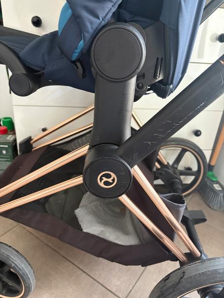 Kočík dvojkombinacia cybex priam rose gold, cybex