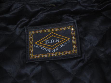 Kožená motorkárska bunda, m