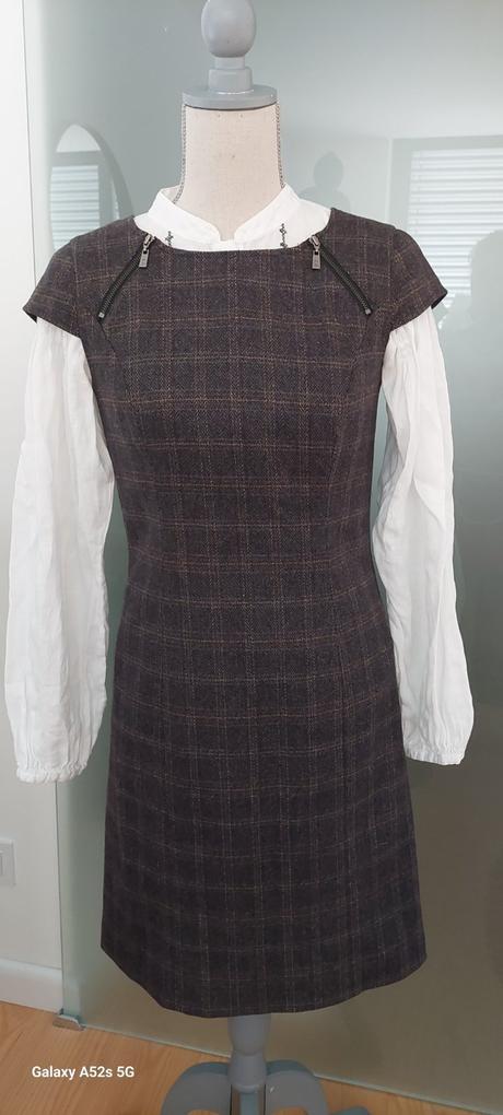 Claire vlnené šaty, s