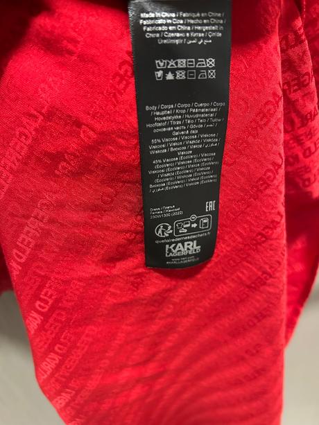 Karl lagerfeld šaty m jaquard original, m