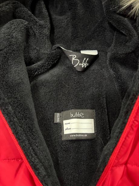 Bubbe zimna vetrovka s kožušinou 104/110, bubbe,104