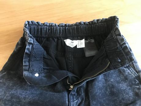 Čierne rifle hm, h&m,146