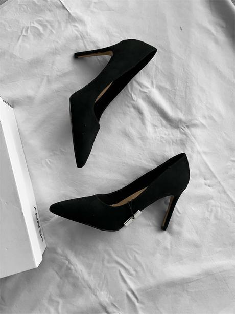 Dámske čierne klasické lodičky jenny fairy, 39