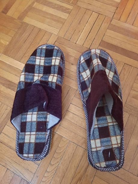 Pánske domáce papuče, 44