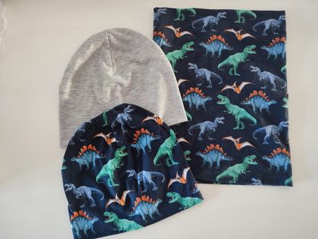 2x čiapka a nákrčník, h&m,110