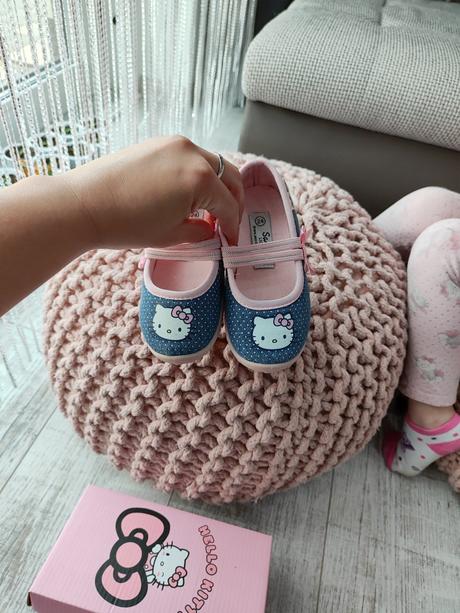 Balerínky prezuvky papuče hello kitty, 25