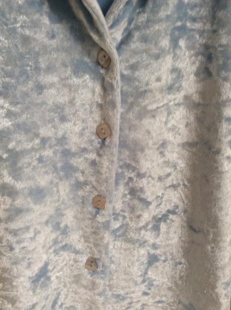 Elastická zamatová košeľa, orsay,m