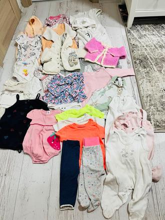 Balík oblečenia pre dievca 62, 50–62