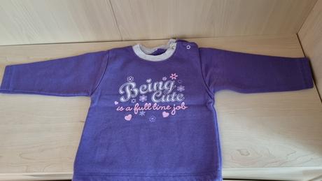 Mikina hrubsia bavlnena vel.18/24 mes., 86