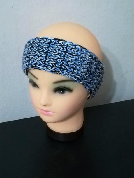 Pletená čelenka 15, l - xxxl