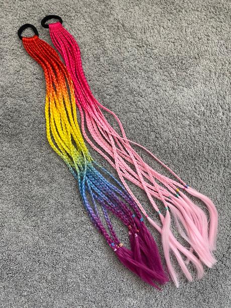 Farebny cop na gumičke, 