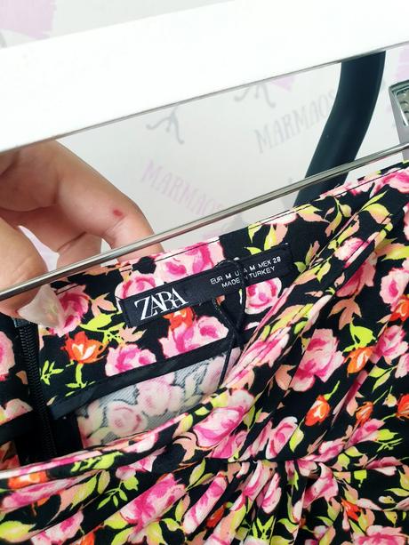 Zara kvetovaná sukňa s, zara,36 / s