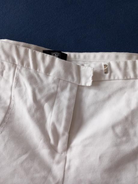 Biele nohavice, f&f,44