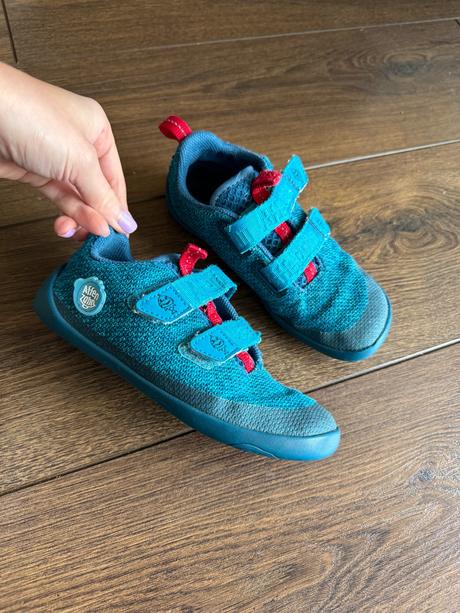 Affenzahn barefoot tenisky shark knit velcro 30, affenzahn,30