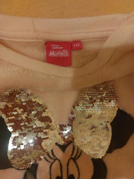 Mikina teplá minnie, disney,122