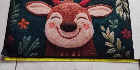 Vianočná rohož na topánky,