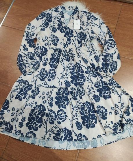 Kvetovane šaty, l / m