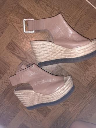 Kožené sandále paloma barceló., 38