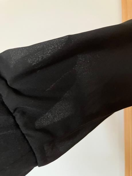 Blúzka s transparentnými rukávmi, m