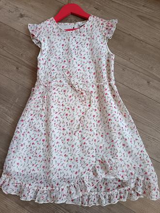 Romantické šaty veľ 128, 128