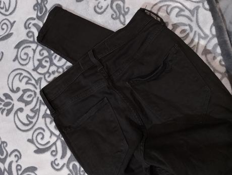 Hollister dámske pružné obtiahnuté rifle s vysokým, hollister,xs