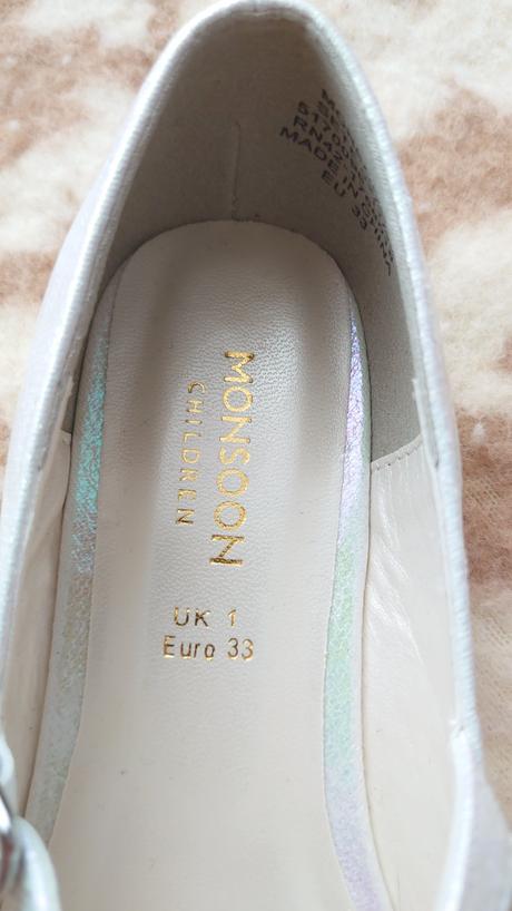 Nové monsoon nádherné perleťovo dúhové topánky, 33