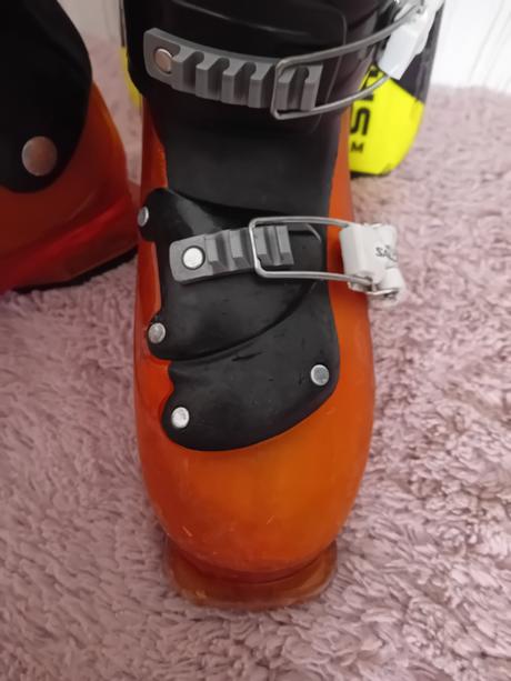 Lyžiarky a lyže, salomon,120-129 cm