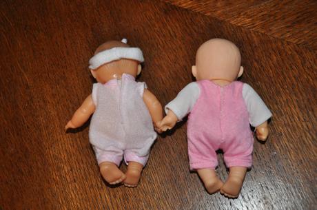 2 minibábiky - 12 cm, 