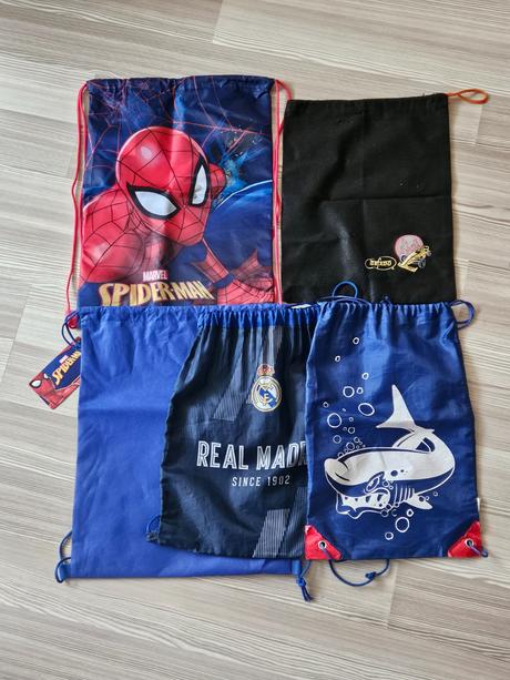 Vrecká na telesnú/prezúvky, 