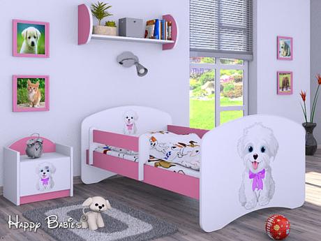 Detská posteľ 160x80cm farebné boky+matrac , šírka (cm): 80,dĺžka (cm): 160