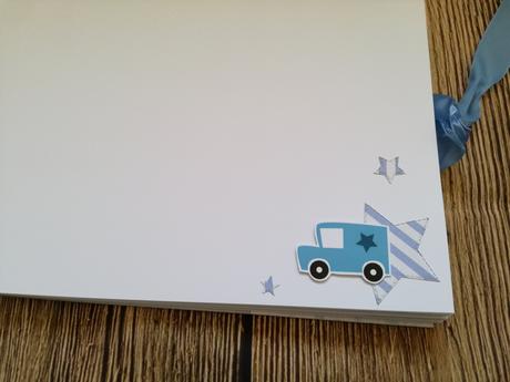 Fotoalbum a4 pre chlapca modry, 