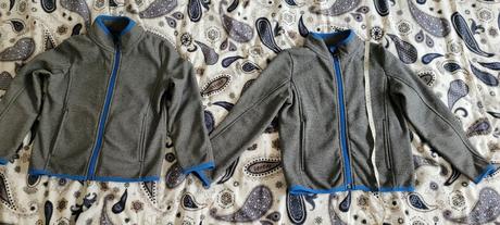 Mikiny flisove dvojicky, lupilu,110