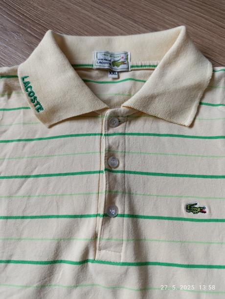 Lacoste unisex polokošeľa / tričko, lacoste,s