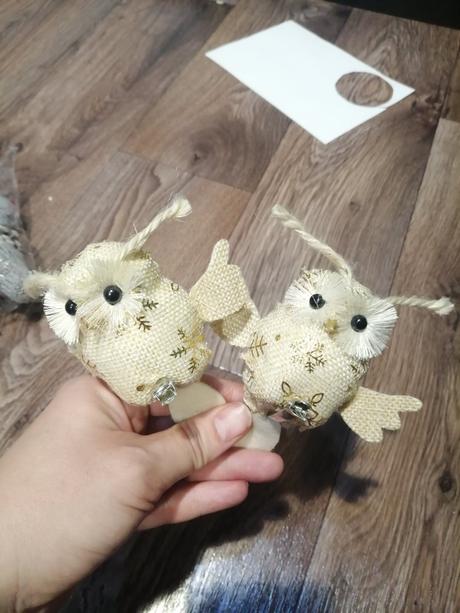 Vianocne sovicky 2ks,