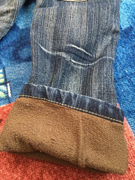 Prešívané rifle podšité, 98