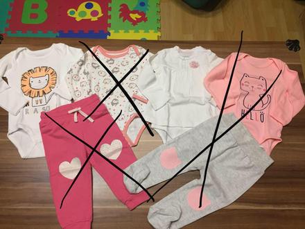 Bodynka velkost 80, 68–80