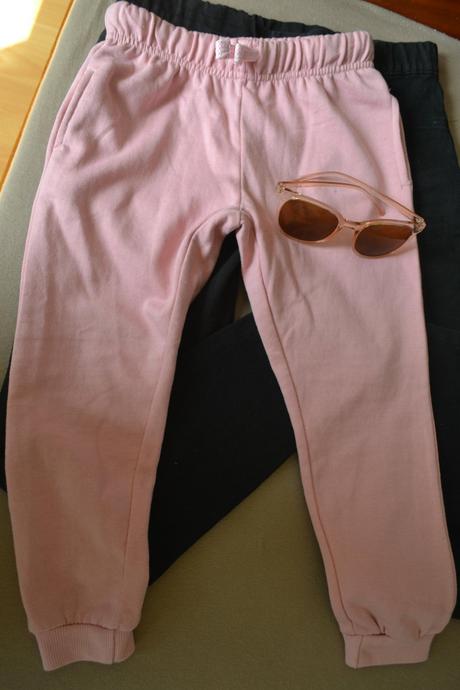 Ružové tepláky 110/116cca, 116