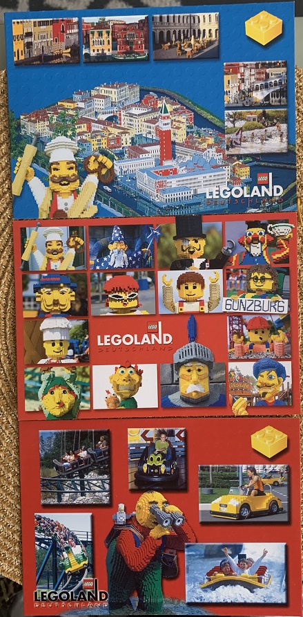 Zberateľské pohľadnice legoland de,
