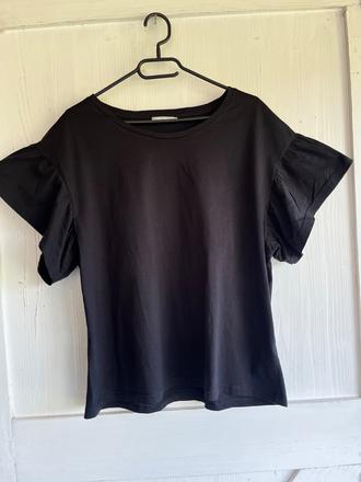 Volánové tričko oversize, 50