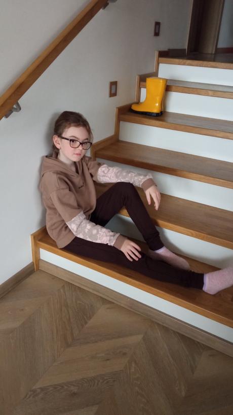 Mikina + legíny, sinsay,140