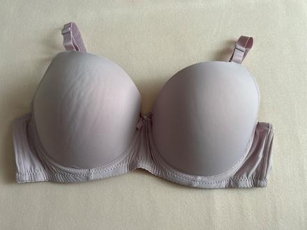 Bledučkofialková vystužená podprsenka s kosticami, 100d