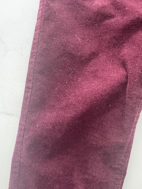 Menčestrové nohavice, h&m,134